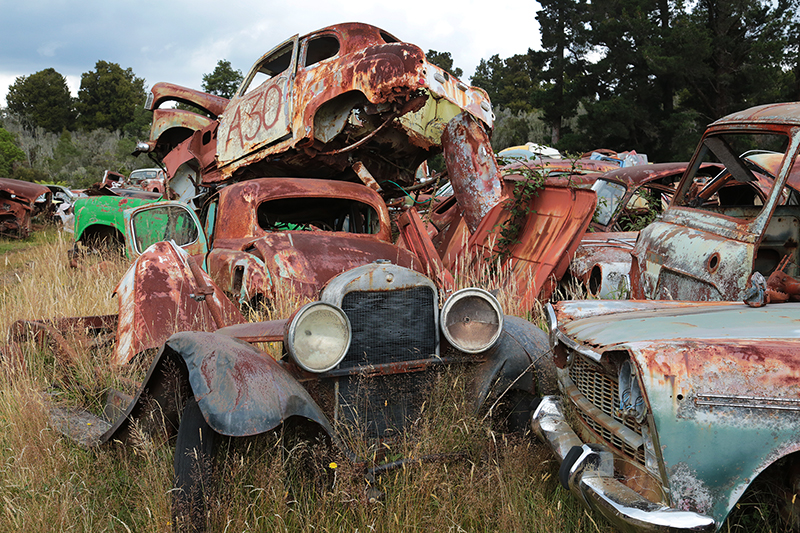 Smash Palace : Car Wreckers : Horopito : New Zealand : Richard Moore : Journalist : Photographer :